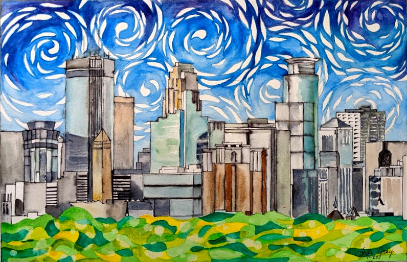 Minneapolis Illustration