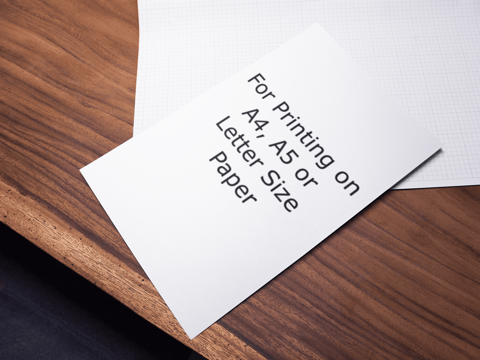 3--Paper Sizes Printable greeting card designed for printing on A4, A5, or US Letter paper or cardstock – versatile sizes included