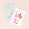 Hogs and Kisses Mockup with tnvelope