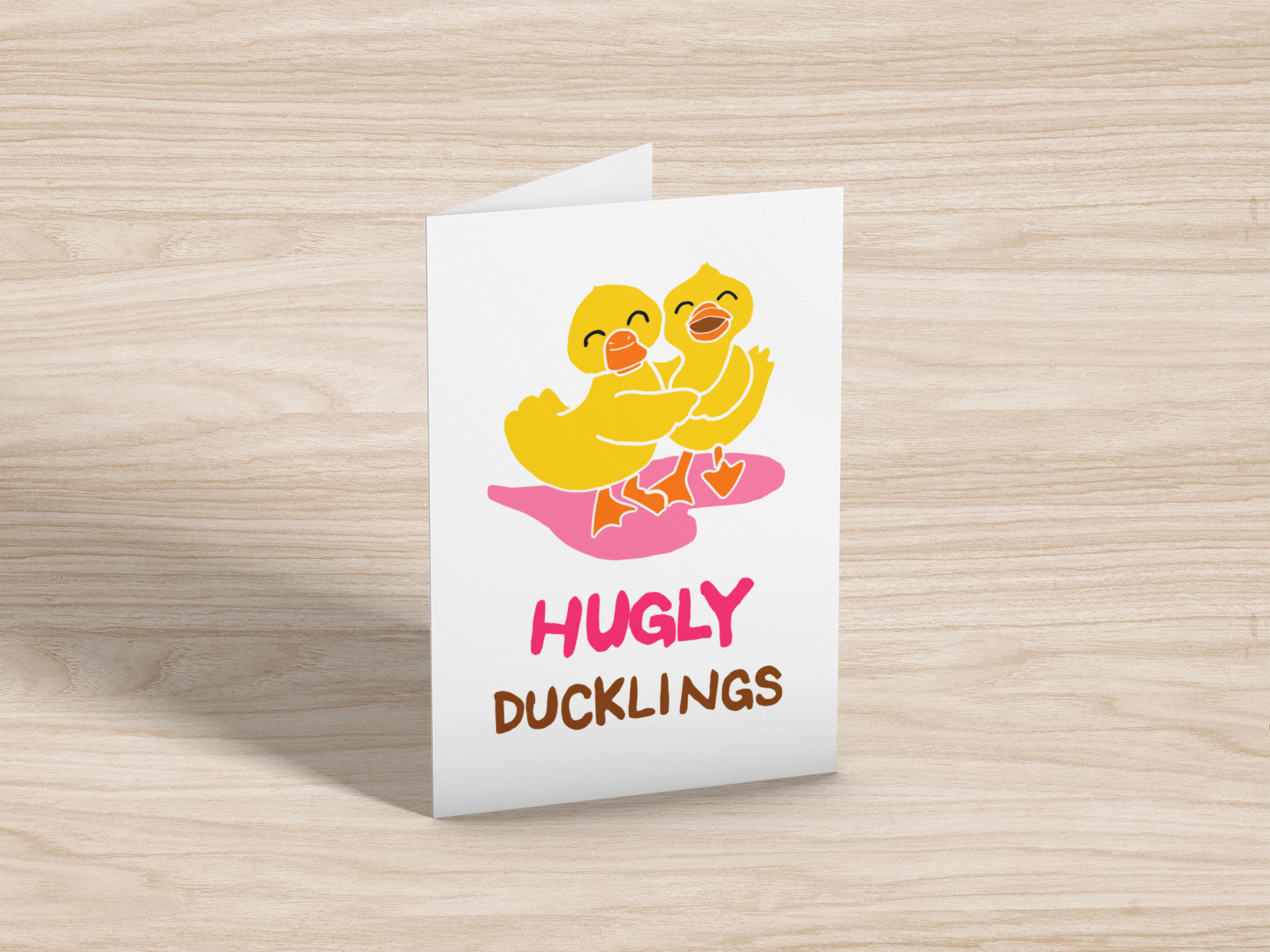 Hugly Ducklings Mockup 1